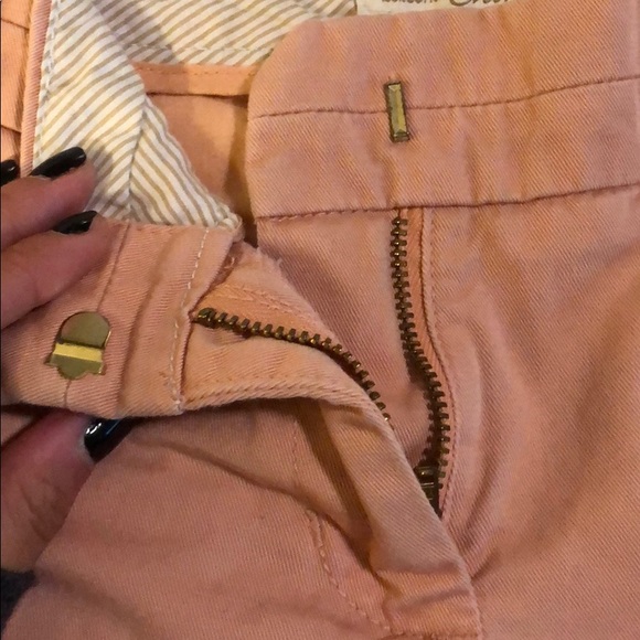 Peach Chino Shorts + Orange Embroidered Sailboats - Picture 2 of 5